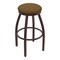 Holland Bar Stool Co 30" Swivel Bar Stool, Bronze Finish, Canter Saddle Seat 80230BZ012 - alternate 1